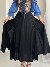 Rosaline Lycra Cloche Skirt with Side Slits & Adjustable Waist – Army, Black & Chocolate Brown